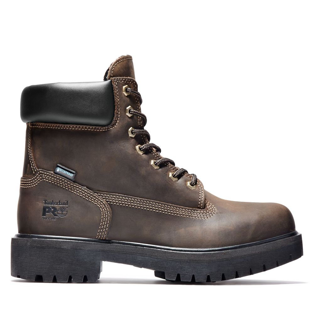 Bocanci Pro Timberland Barbati Maro - Direct Attach 6\" Soft Toe - Romania - UXNPEK968